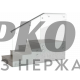 Цельностеклянное ограждение  на точках с выносным круглым поручнем